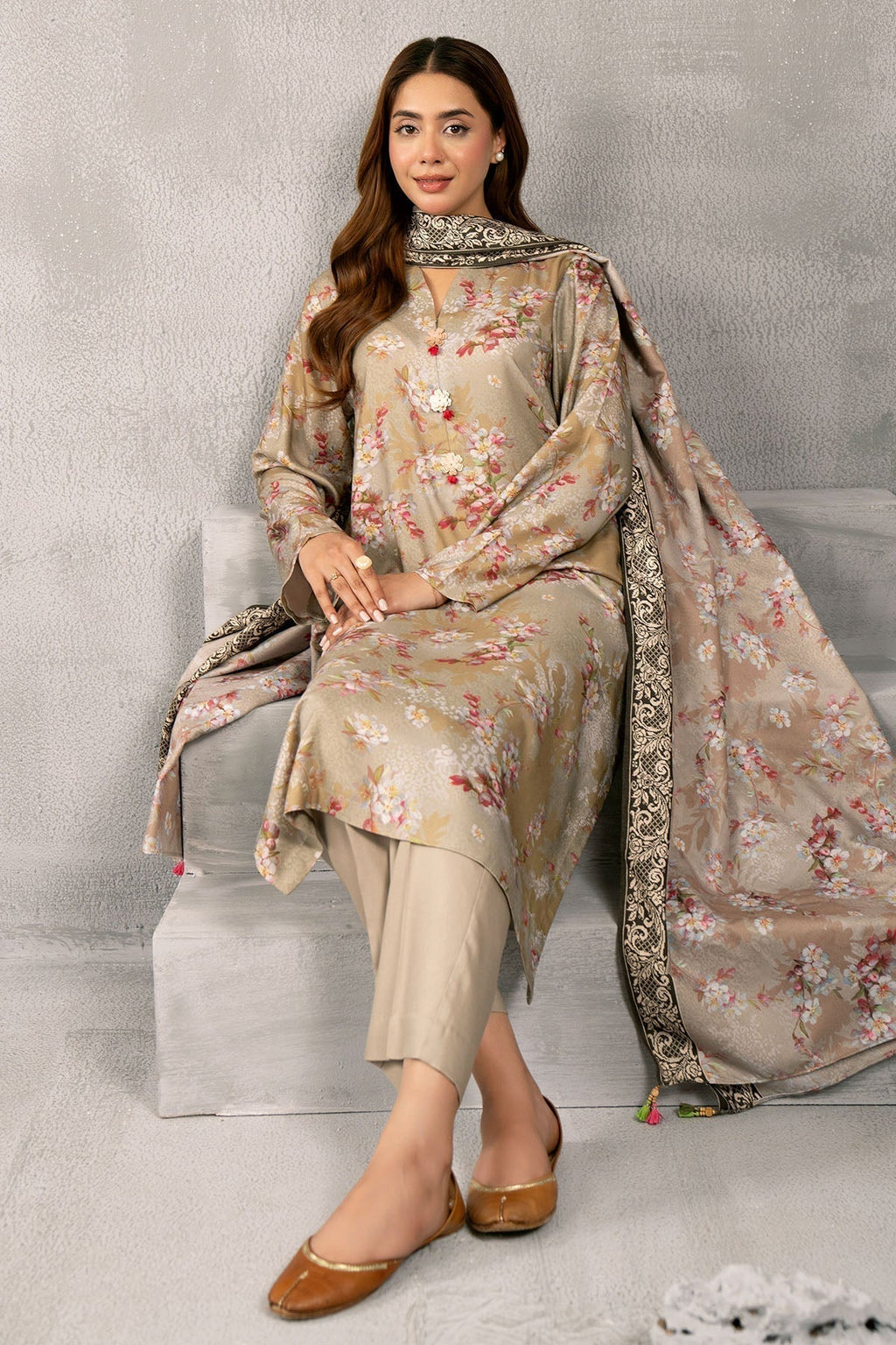 Kayseria | Winter Khaddar 24 | C5483-121-A - Riwayat-e-Khas