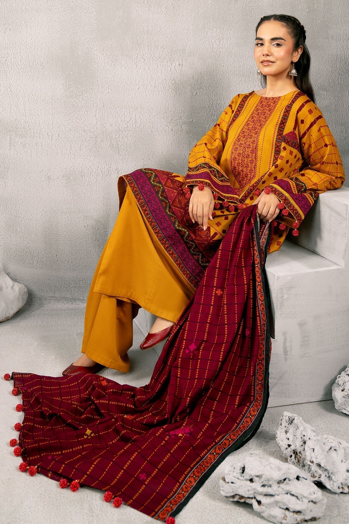 Kayseria | Winter Khaddar 24 | C6040-1 - Riwayat-e-Khas
