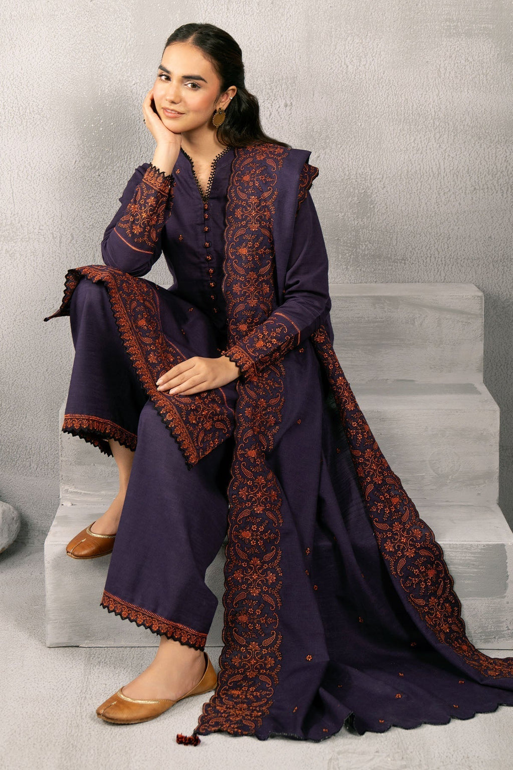 Kayseria | Winter Khaddar 24 | C6066-1 - Riwayat-e-Khas