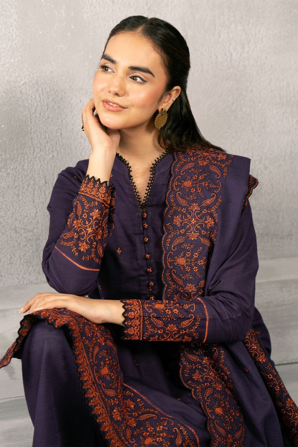 Kayseria | Winter Khaddar 24 | C6066-1 - Riwayat-e-Khas