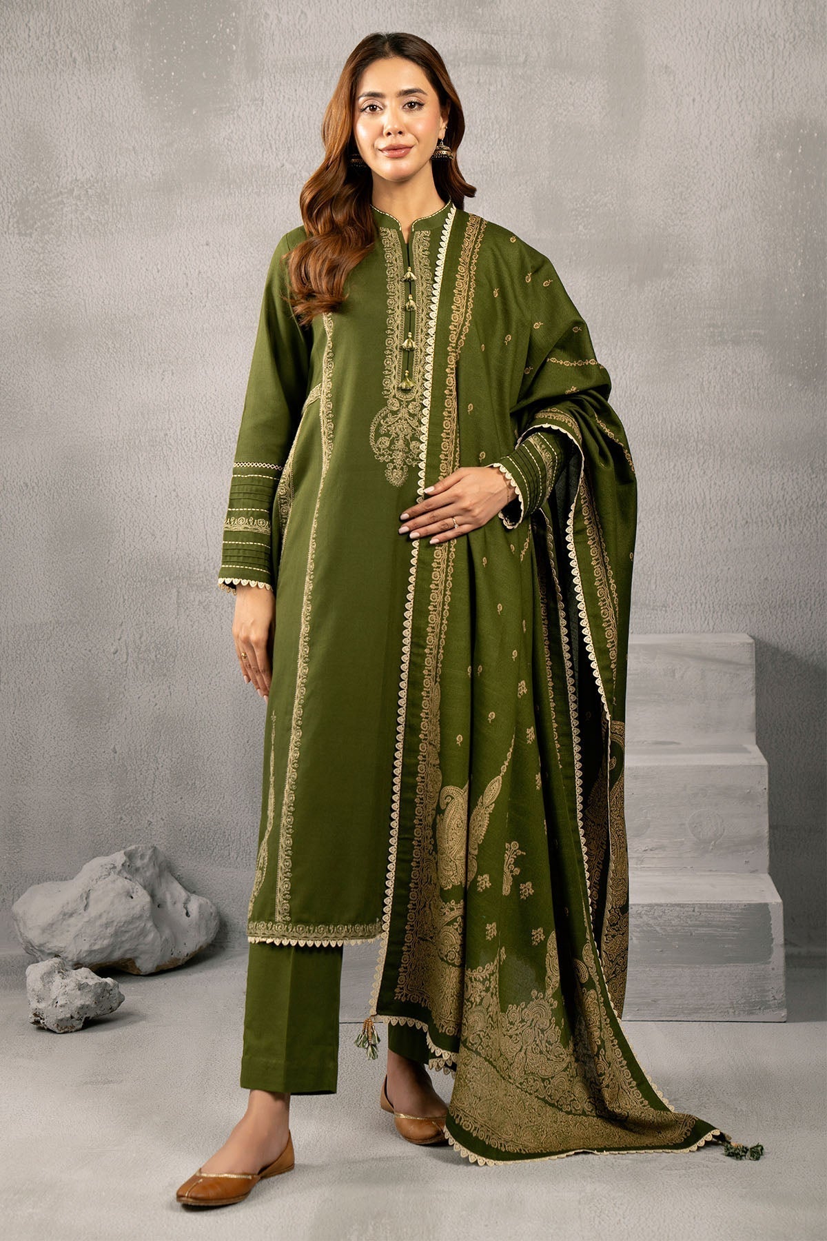 Kayseria | Winter Khaddar 24 | C6068-2 - Riwayat-e-Khas