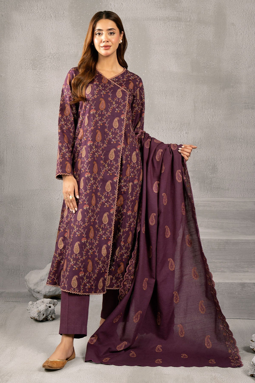 Kayseria | Winter Khaddar 24 | C6069-2 - Riwayat-e-Khas
