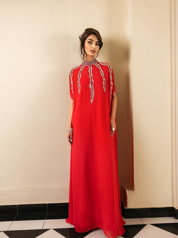Caia | Mahiri Luxury Edit24 | VIVACIE (RED) - Riwayat-e-Khas