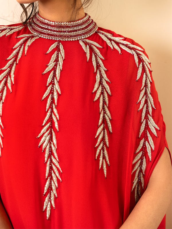 Caia | Mahiri Luxury Edit24 | VIVACIE (RED) - Riwayat-e-Khas