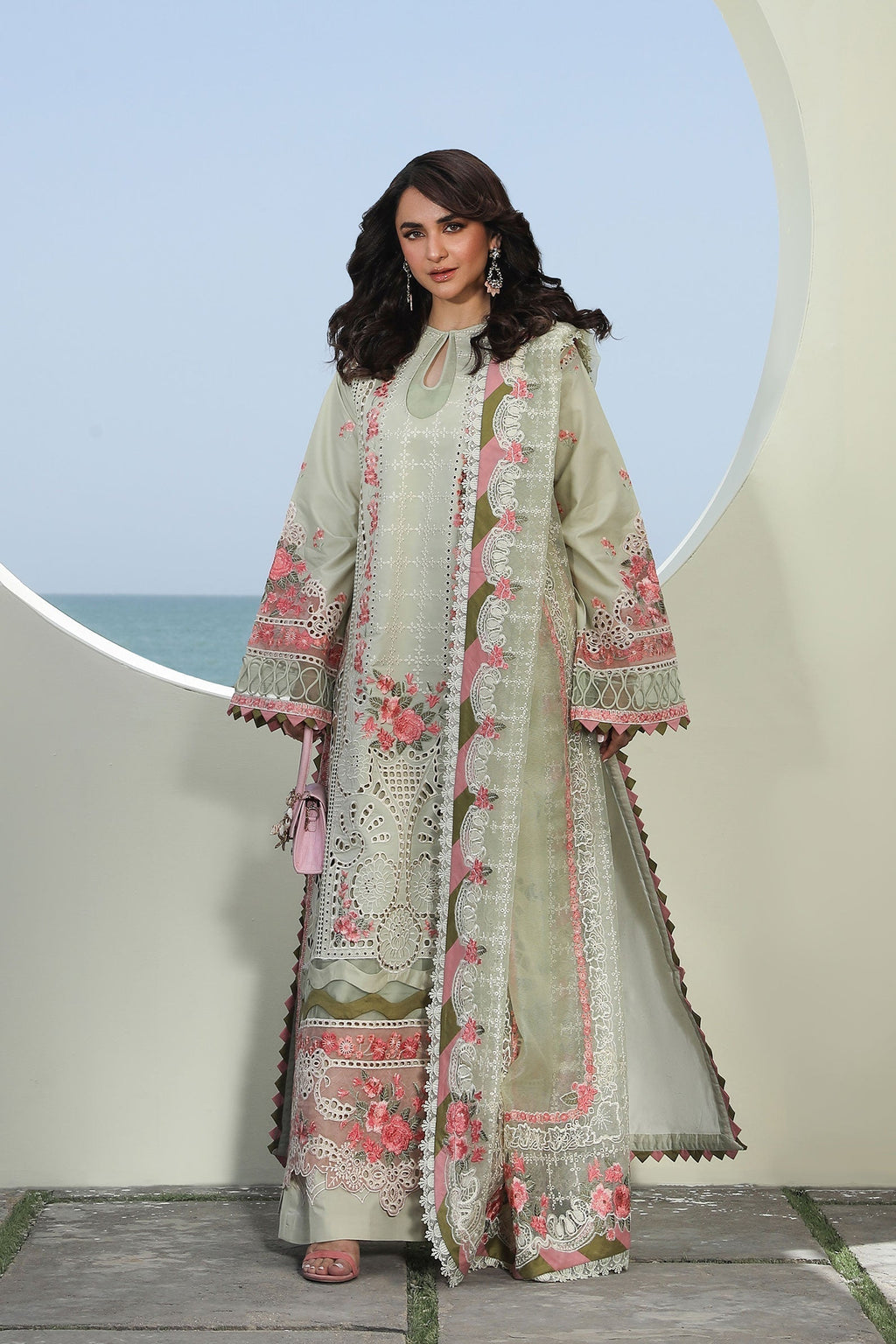 Maryam Hussain | Luxury Lawn 24 | HAVANA - Riwayat-e-Khas