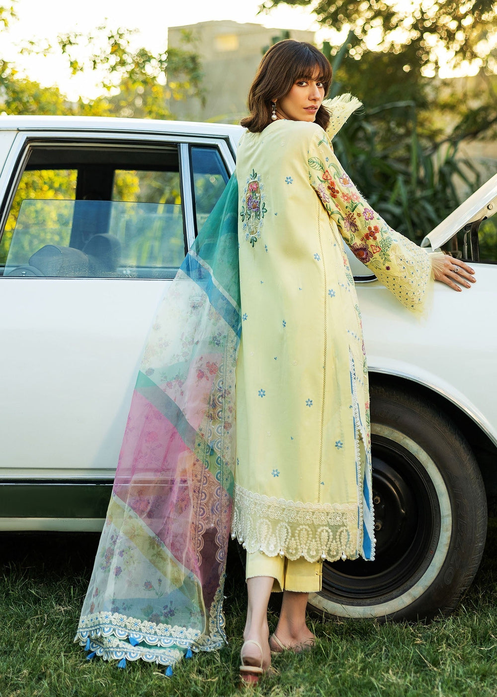 Sadaf Fawad Khan | Siraa Lawn 25 | MID SUMMER EVENING - B - Riwayat-e-Khas