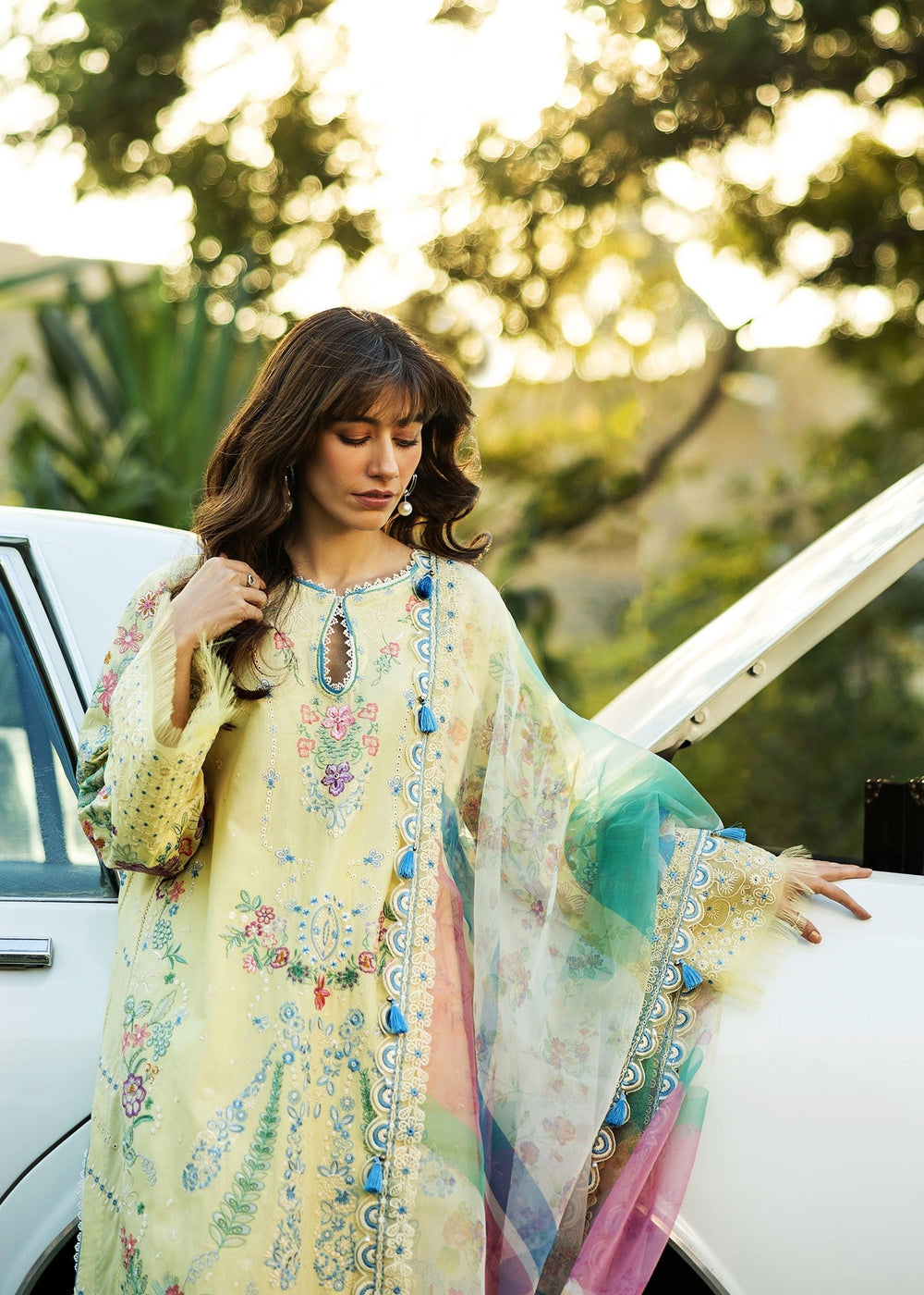 Sadaf Fawad Khan | Siraa Lawn 25 | MID SUMMER EVENING - B - Riwayat-e-Khas