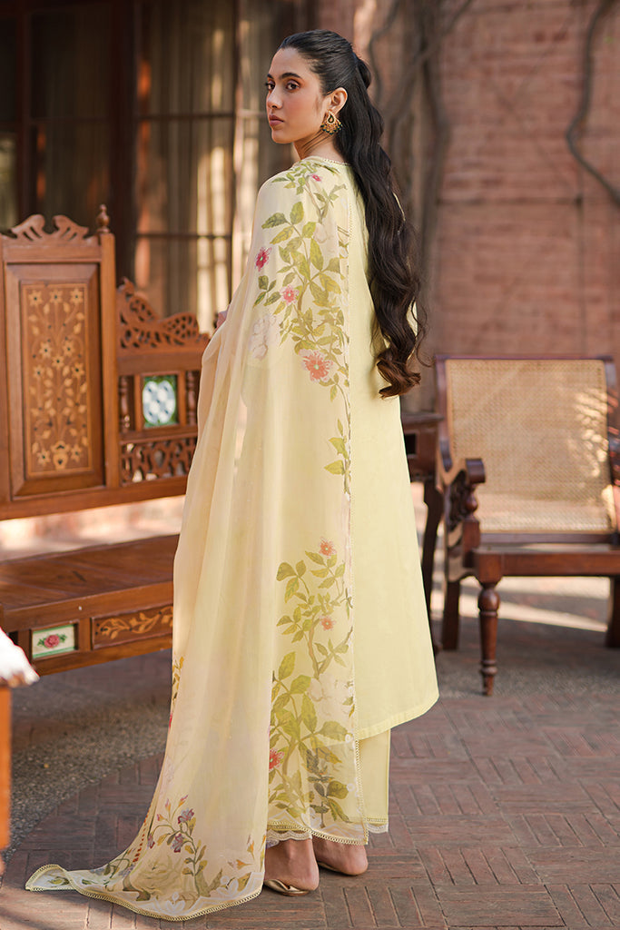 Cross Stitch | Eid Lawn 24 | SAPID FOLIATE - House Of Anaya