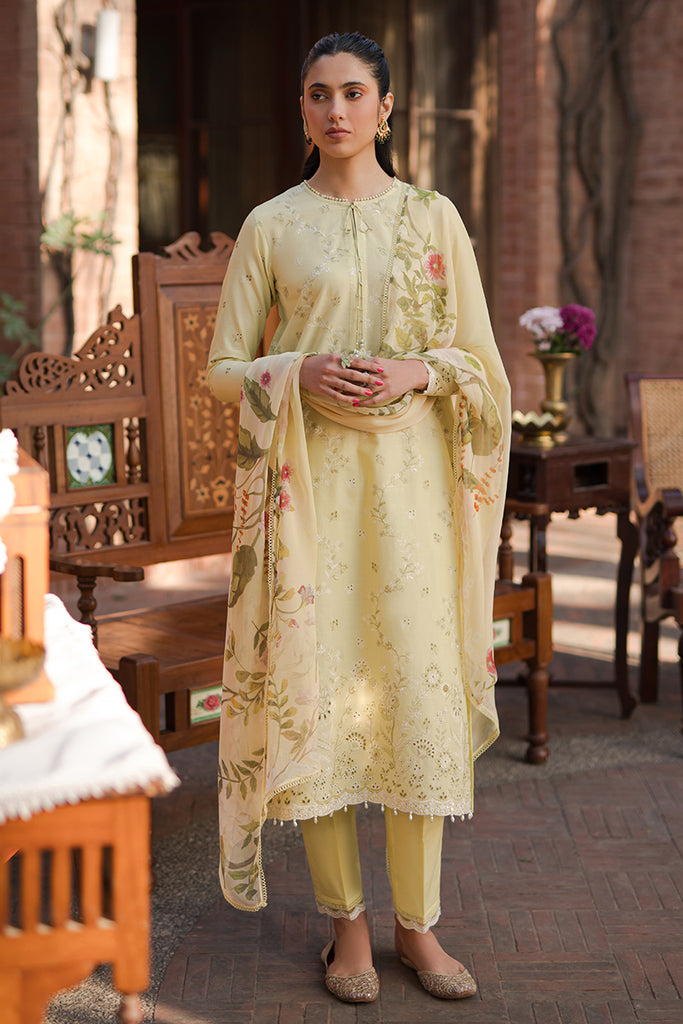 Cross Stitch | Eid Lawn 24 | SAPID FOLIATE - House Of Anaya
