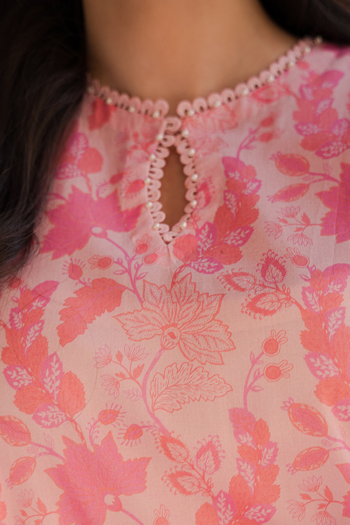 Cross Stitch | Eid Lawn 24 | ROSE GLINT - House Of Anaya