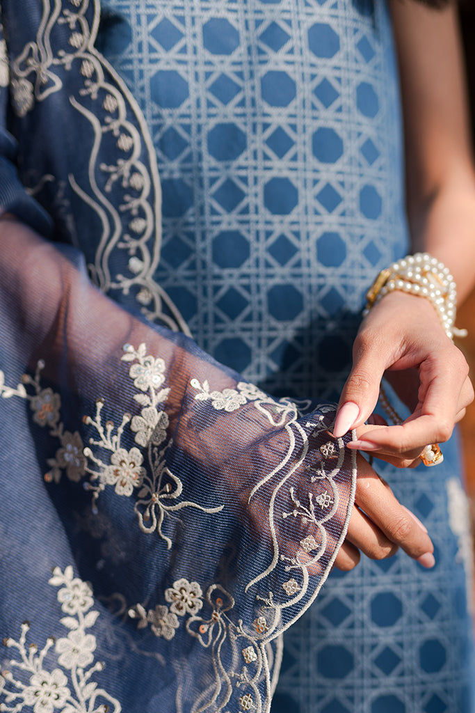 Cross Stitch | Eid Lawn 24 | ANTIQUE ROYAL - House Of Anaya