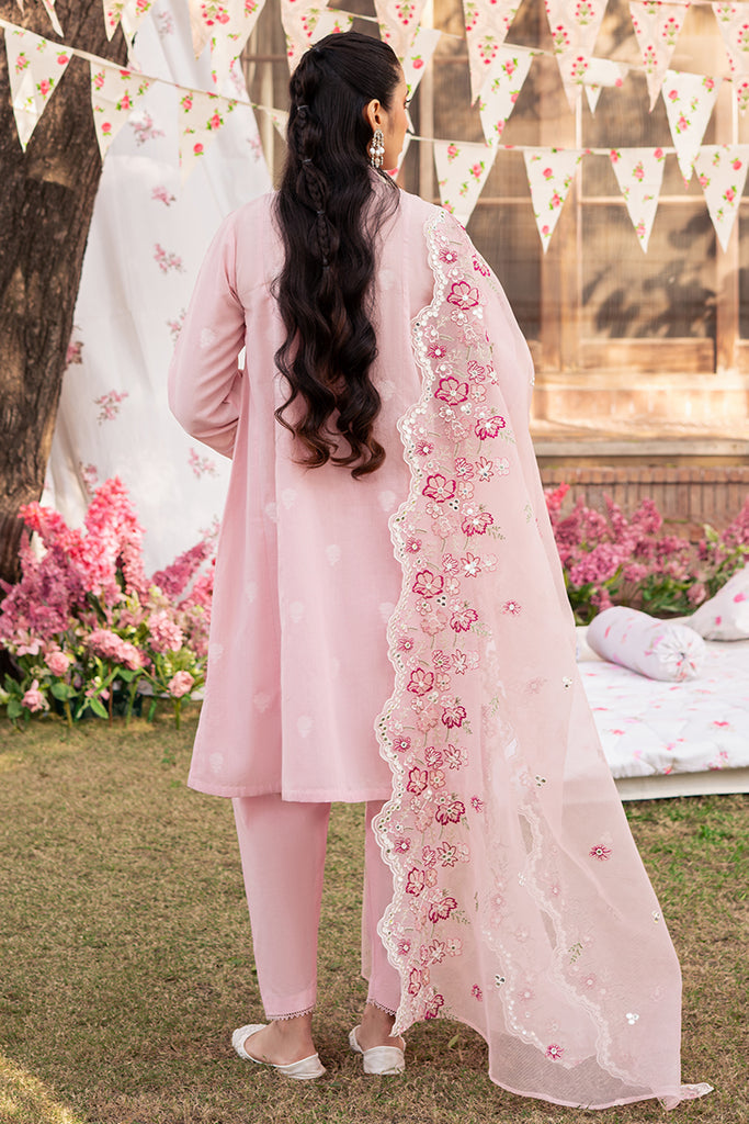 Cross Stitch | Eid Lawn 24 | CAMEO PINK - House Of Anaya