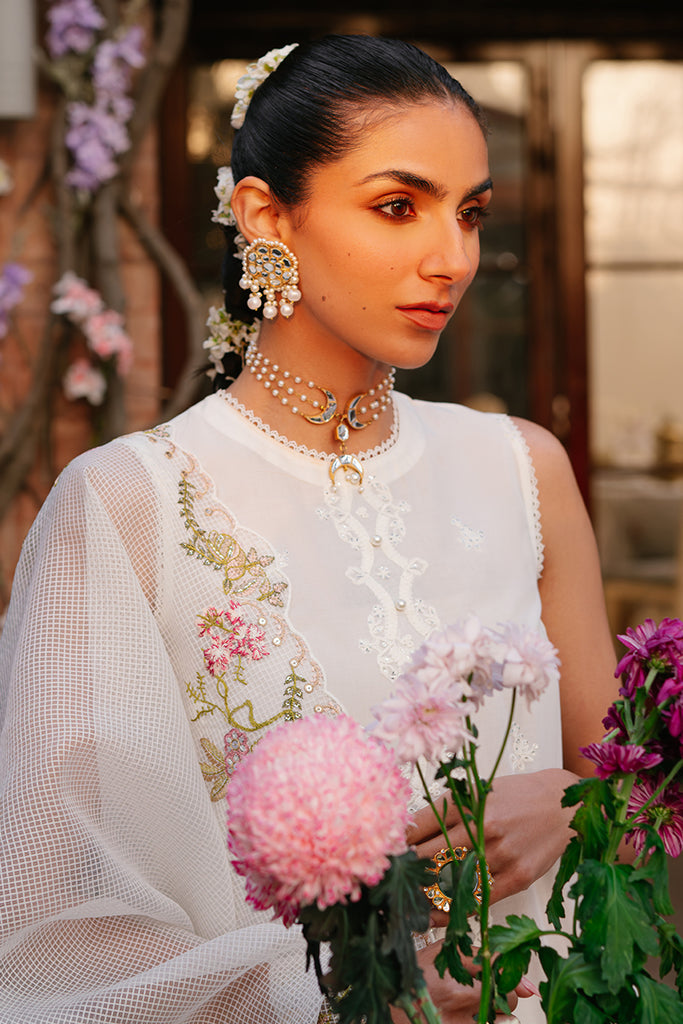 Cross Stitch | Eid Lawn 24 | SYLVAN FLARE - House Of Anaya