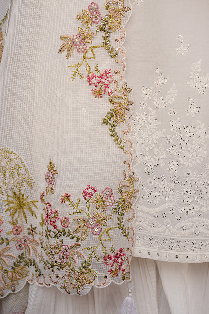 Cross Stitch | Eid Lawn 24 | SYLVAN FLARE - House Of Anaya