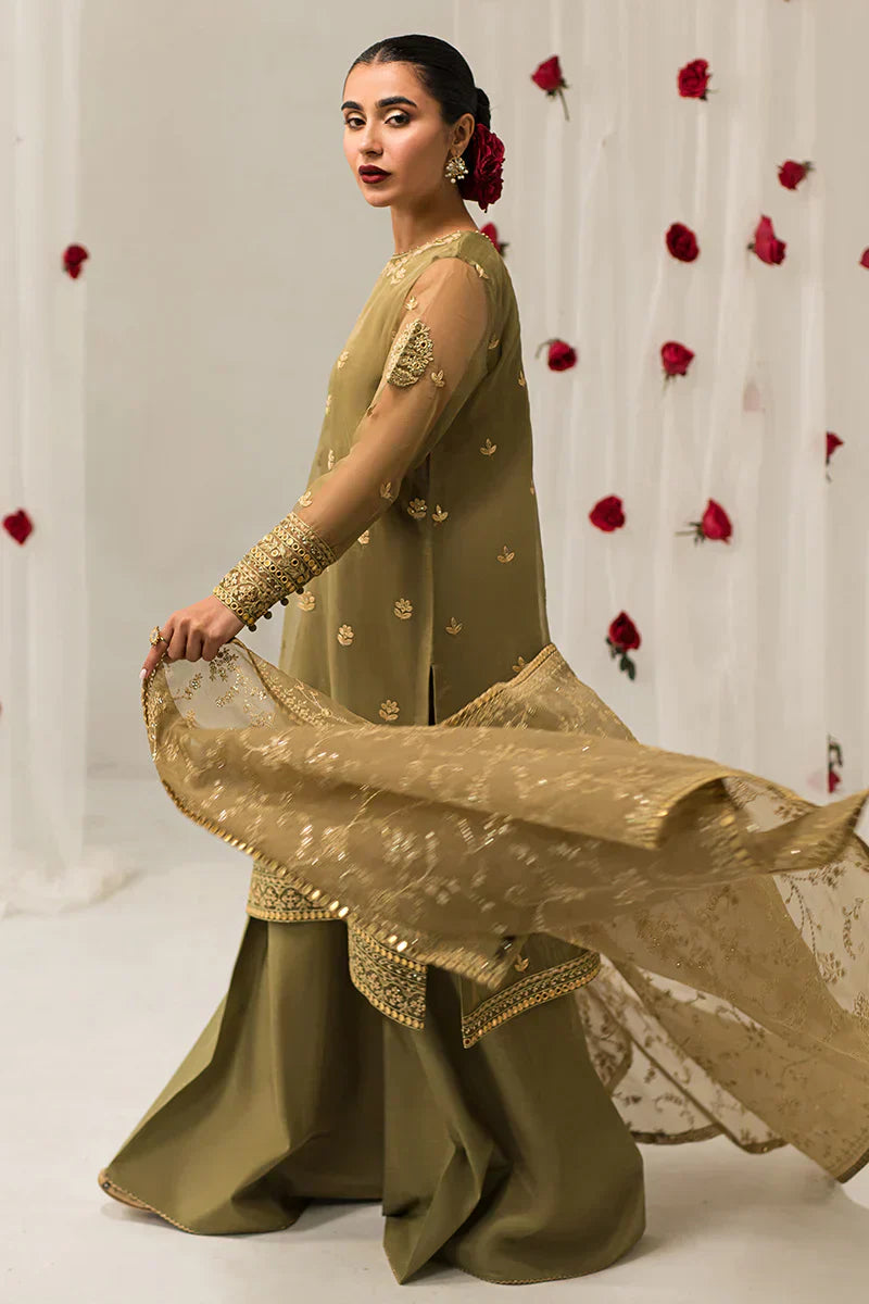 Cross Stitch | Luxe Atelier 24 | Olive Gleam - House Of Anaya