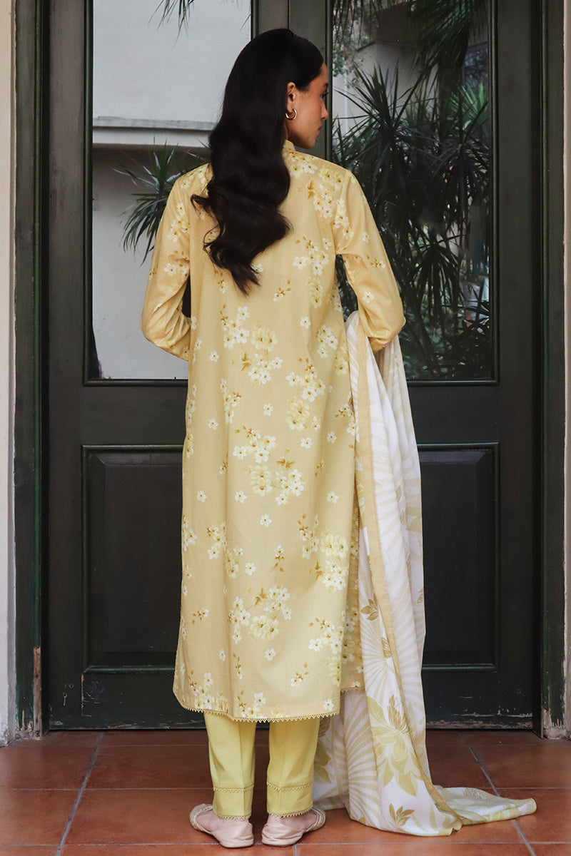 Cross Stitch | Printed Lawn | GARLAND MIST - House Of Anaya