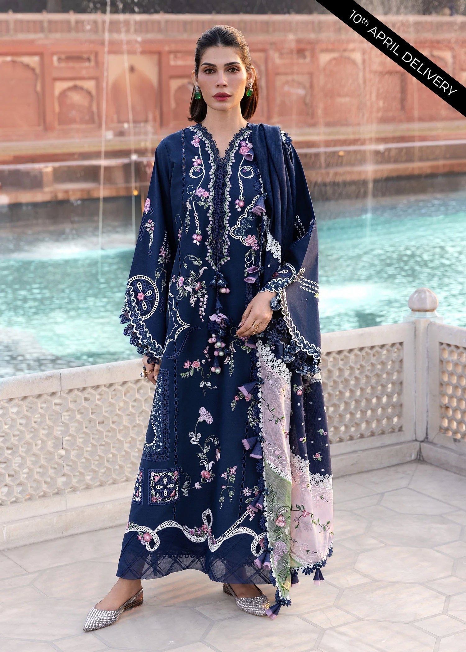 Crimson | Flow By Crimson Lawn'26 | MANIFESTED MEADOWS - D7B