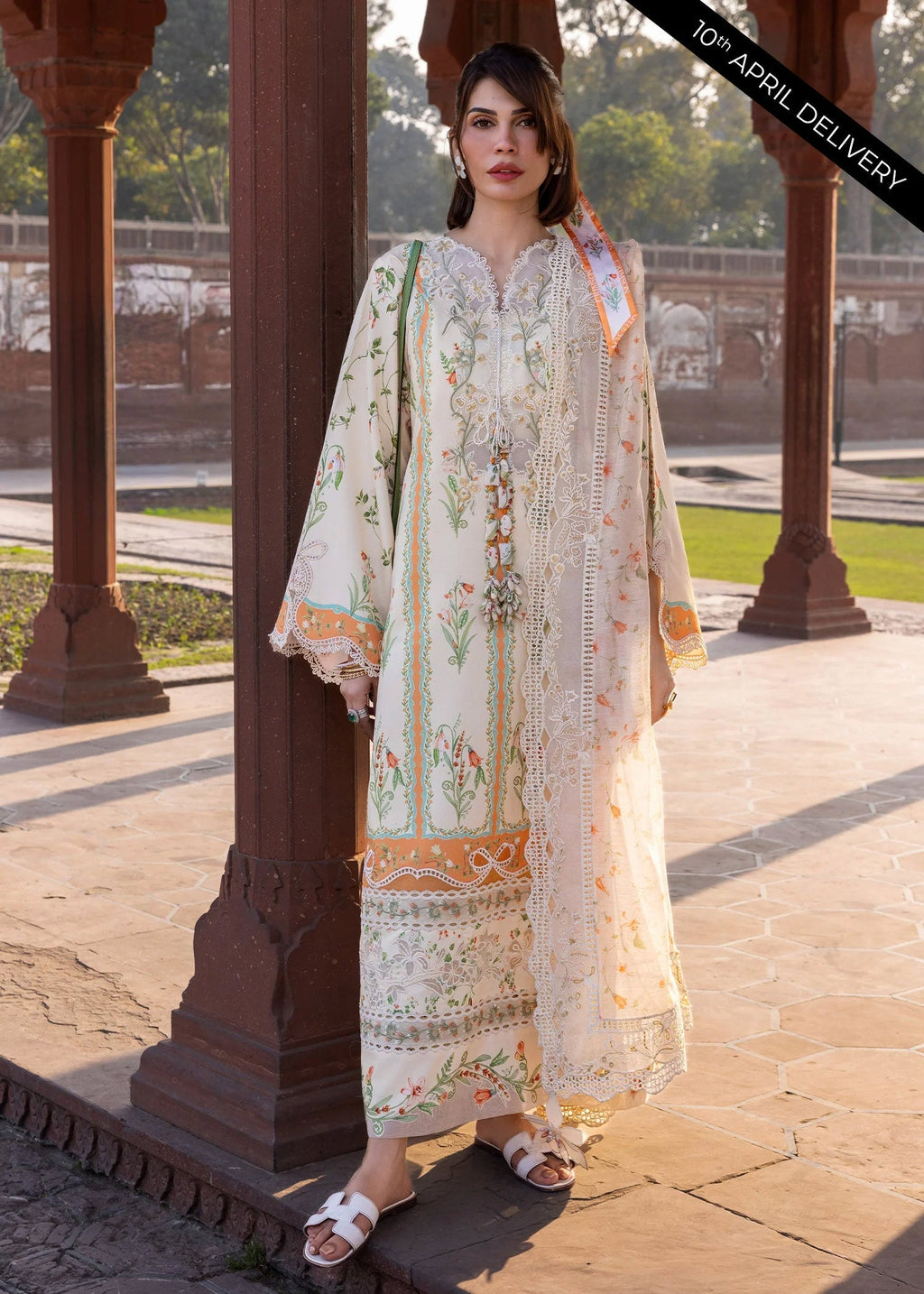 Crimson | Flow By Crimson Lawn'26 | SUN-KISSED LETTER-D9A