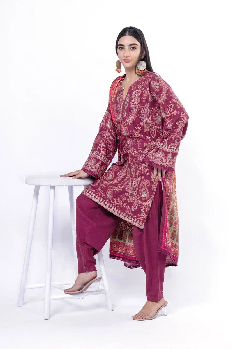 Khaadi | My Winter Mood | DK15A - Riwayat-e-Khas