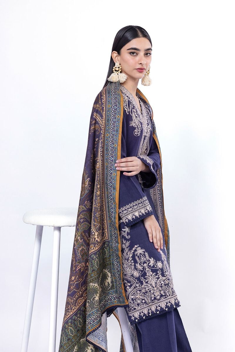 Khaadi | My Winter Mood | DK18Z - Riwayat-e-Khas