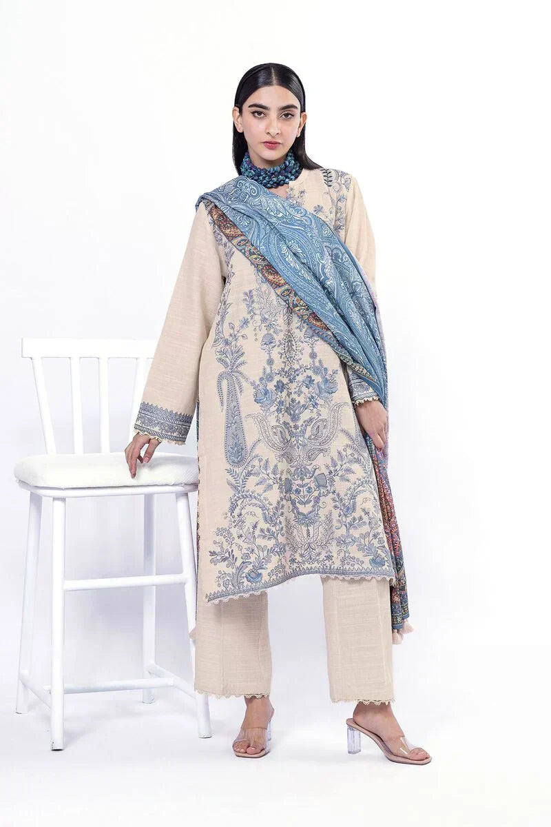 Khaadi | My Winter Mood | DK20M - Riwayat-e-Khas