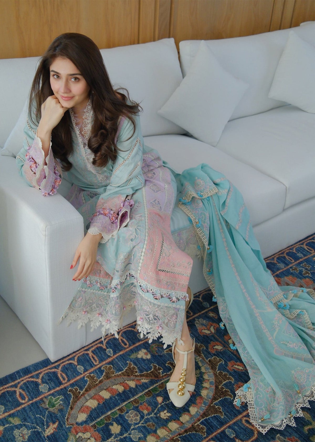 Kanwal Malik | Ariya Luxury Lawn'26 | Eliana