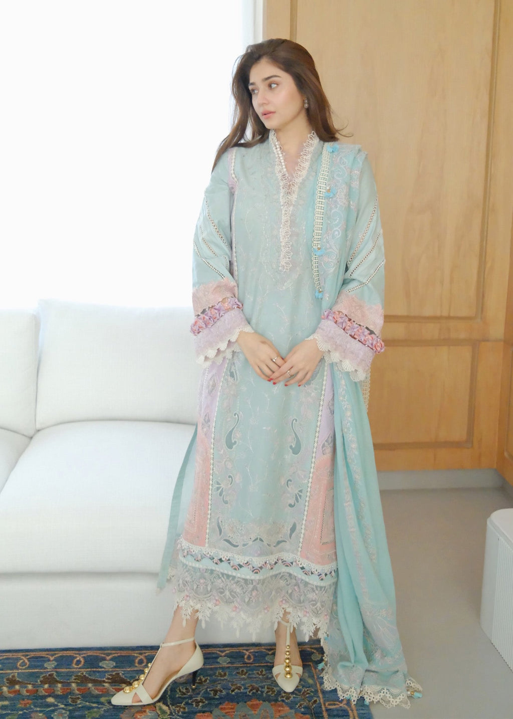Kanwal Malik | Ariya Luxury Lawn'26 | Eliana