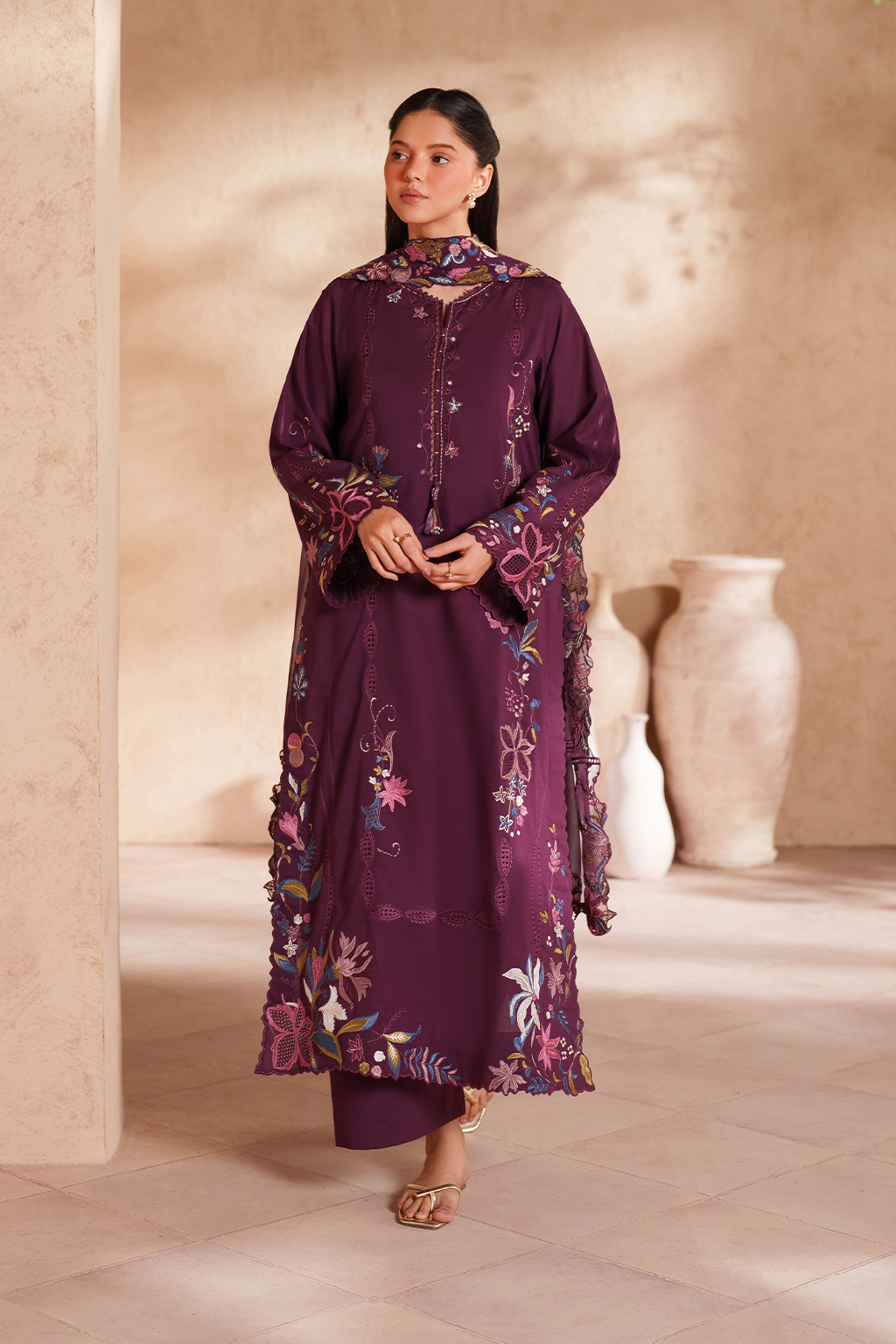 Iznik | Eid Lawn | EL-03 Embroidered Lawn