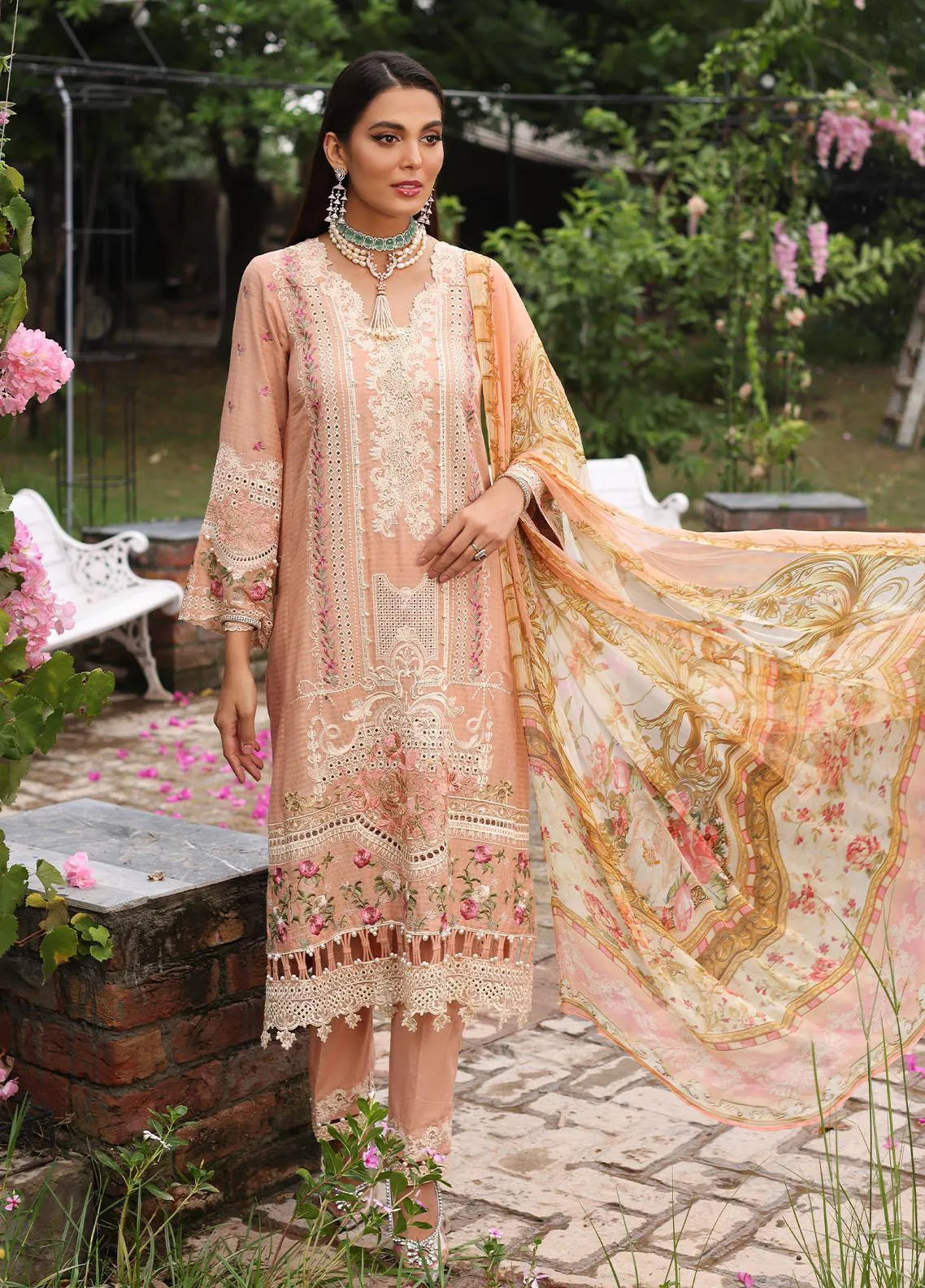 Elaf Premium | Eid Lawn'26 | ELJ-02B Helene