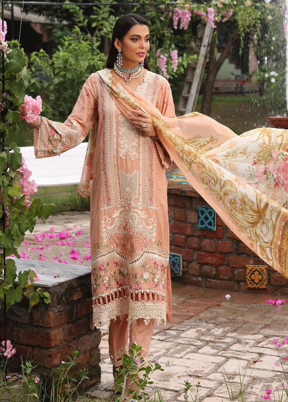 Elaf Premium | Eid Lawn'26 | ELJ-02B Helene