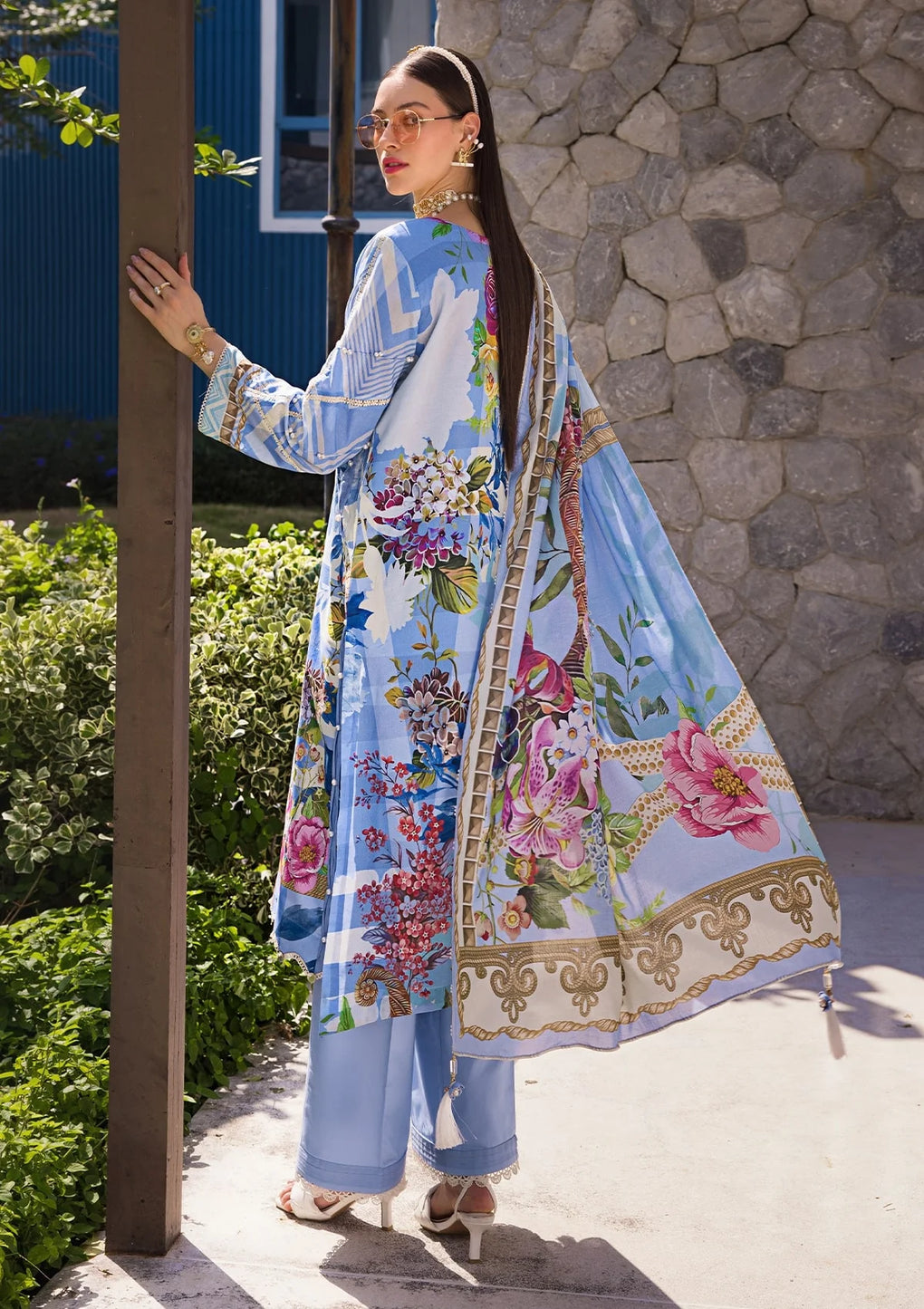 Elaf Premium | Prints Collection 2024 | EOP-01B DARIS - House Of Anaya
