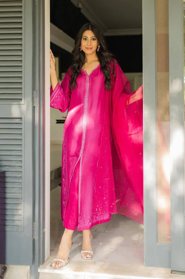 Jeem | Luxury Pret | ELSA PINK - Riwayat-e-Khas