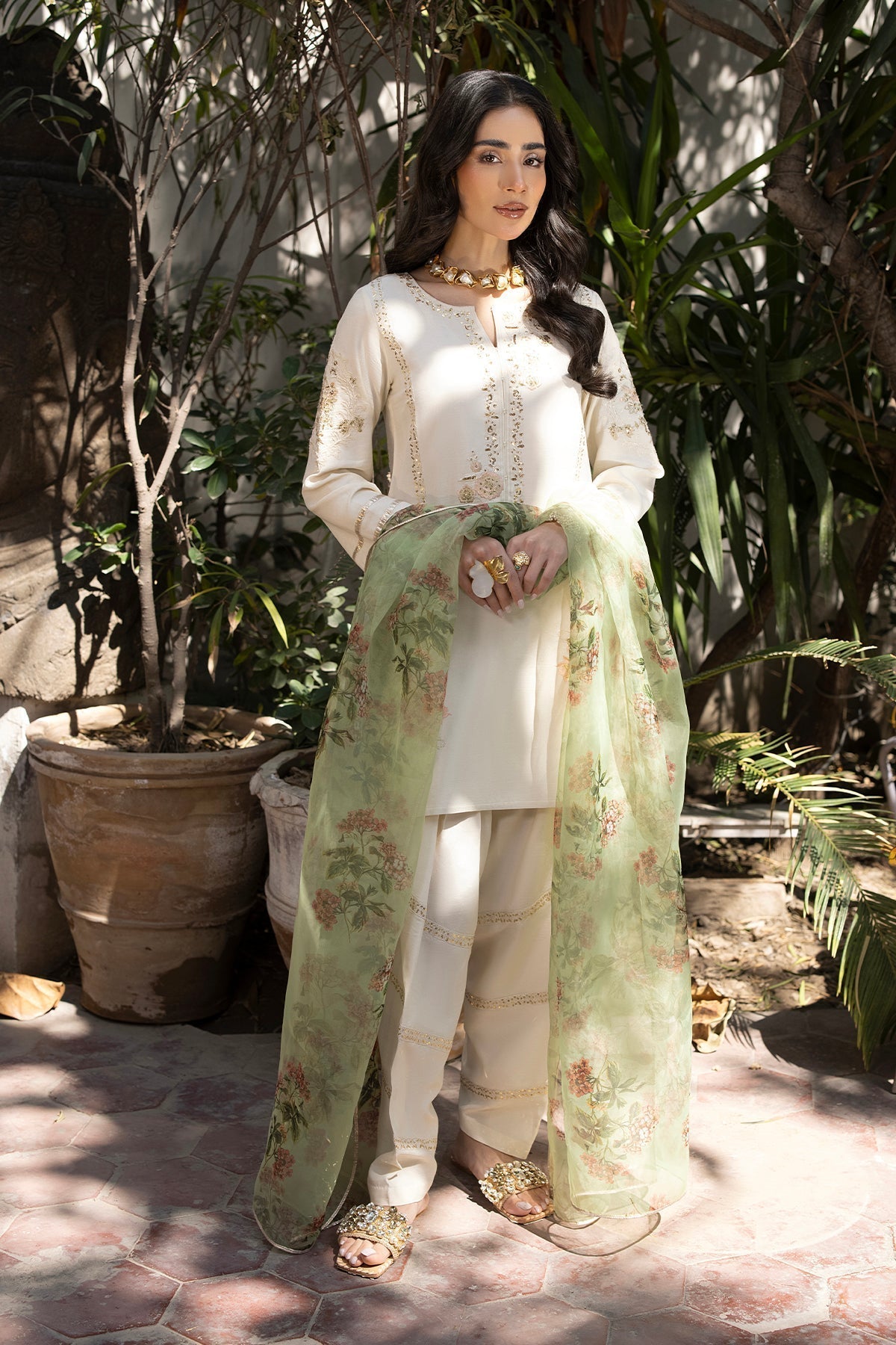 Erum Khan | Shahzeen Eid Collection | SWAN - House Of Anaya