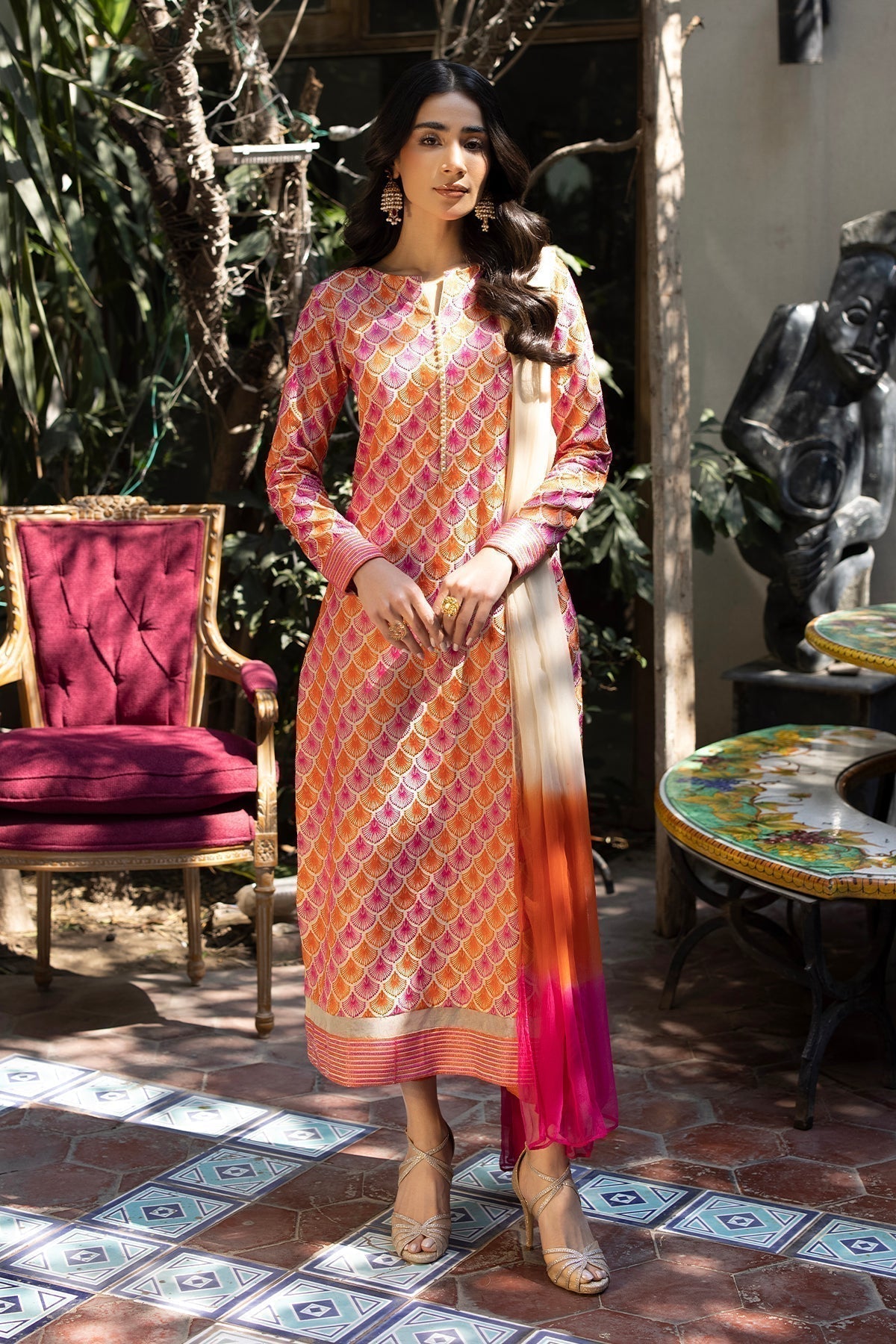 Erum Khan | Shahzeen Eid Collection | BLOSSOM - House Of Anaya