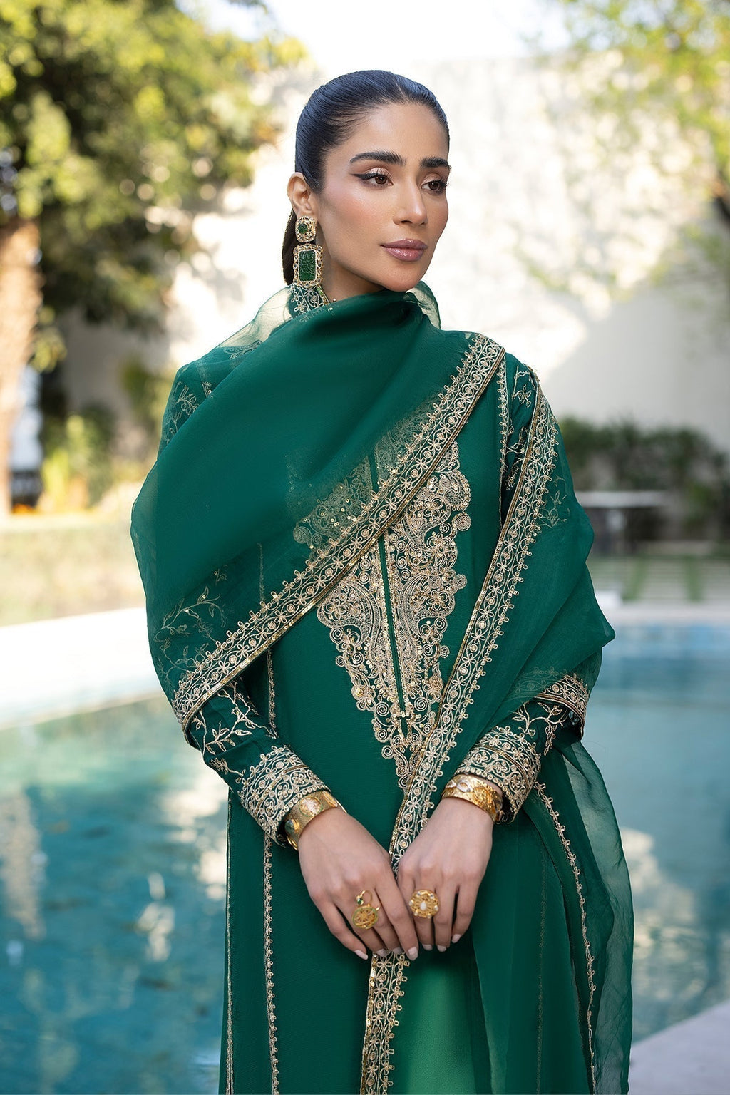 Erum Khan | Shahzeen Eid Collection | PEACOCK - House Of Anaya