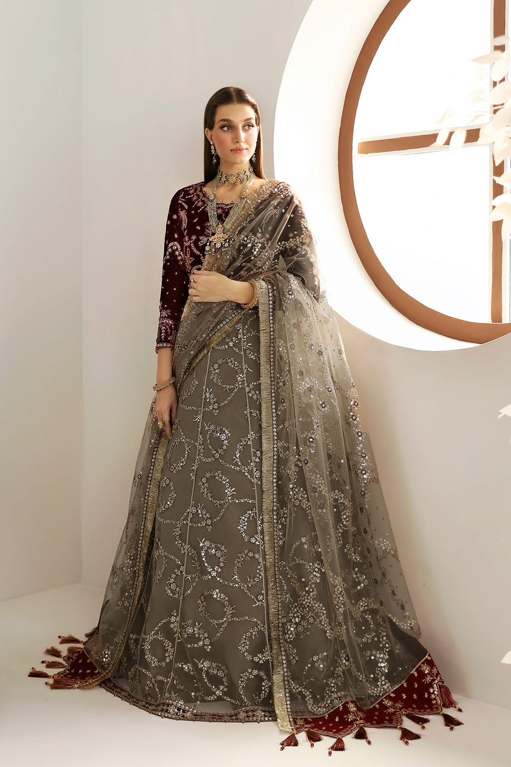 Alizeh | La Ruha Wedding Formals | AF-CH-2175-Esme - House Of Anaya