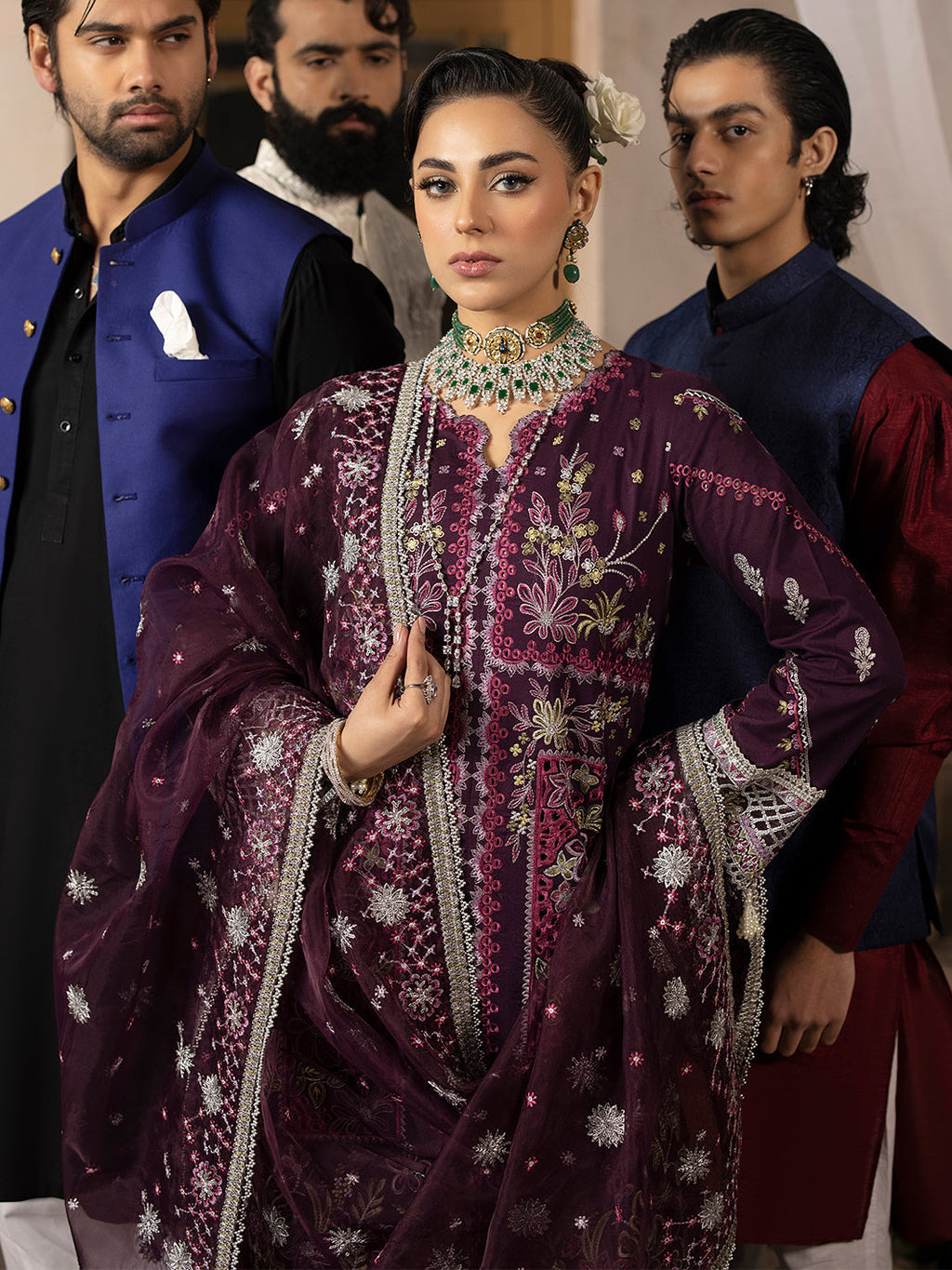 Mahnur | Mahrukh Luxury Lawn 24 | ESME - Riwayat-e-Khas