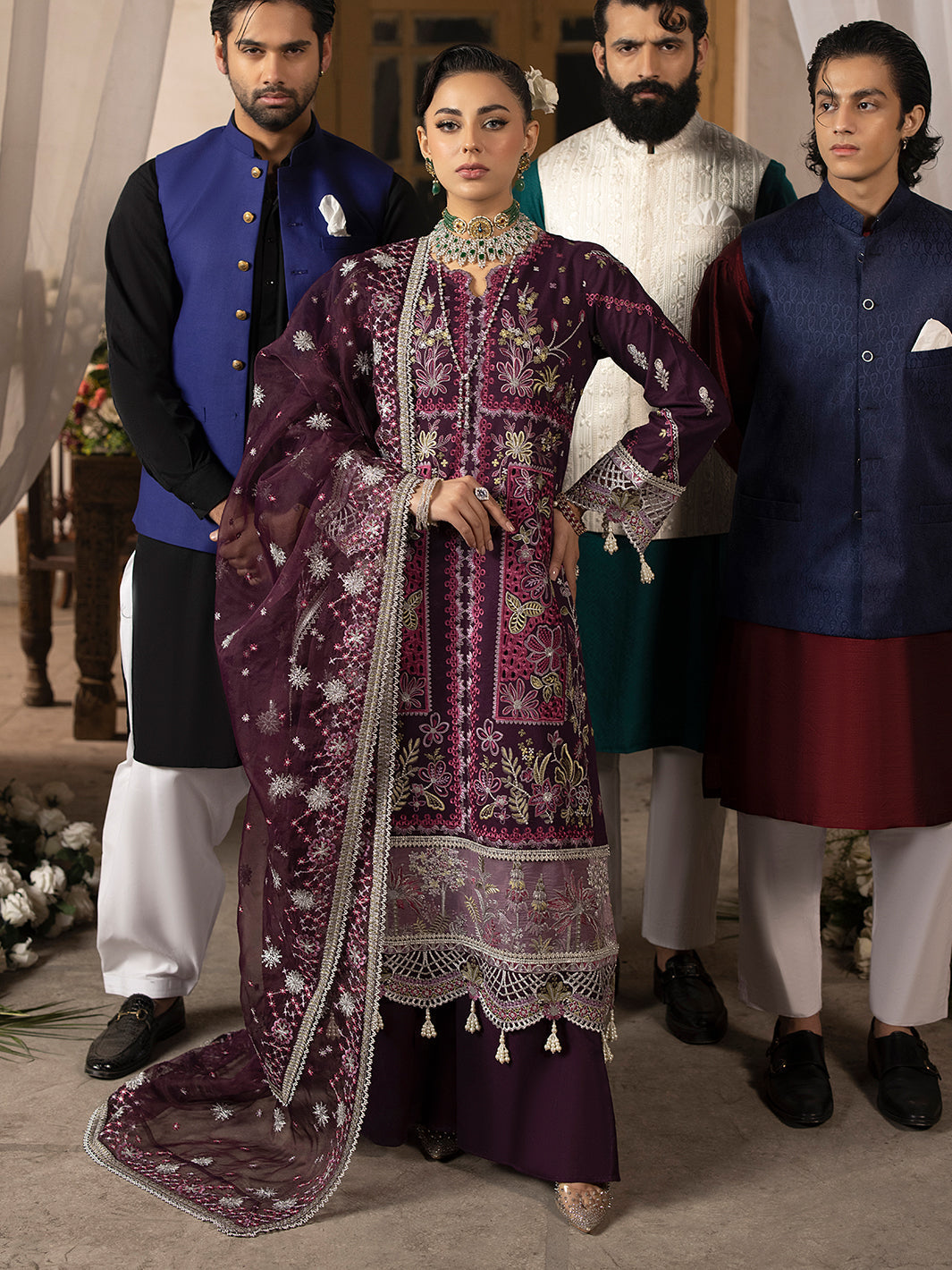 Mahnur | Mahrukh Luxury Lawn 24 | ESME - Riwayat-e-Khas