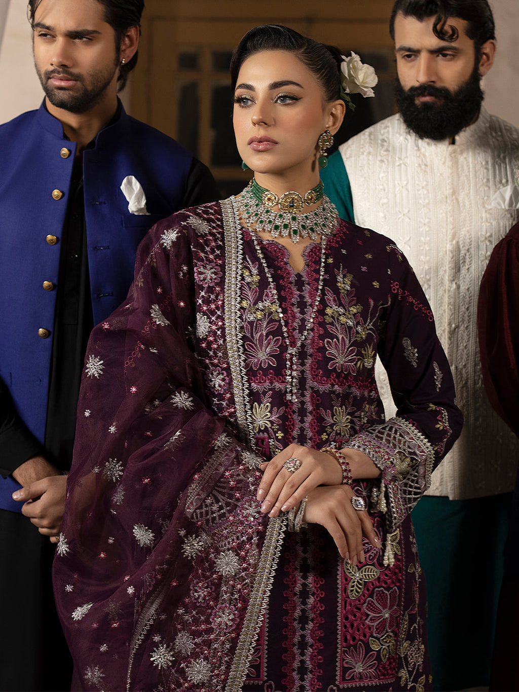 Mahnur | Mahrukh Luxury Lawn 24 | ESME - Riwayat-e-Khas