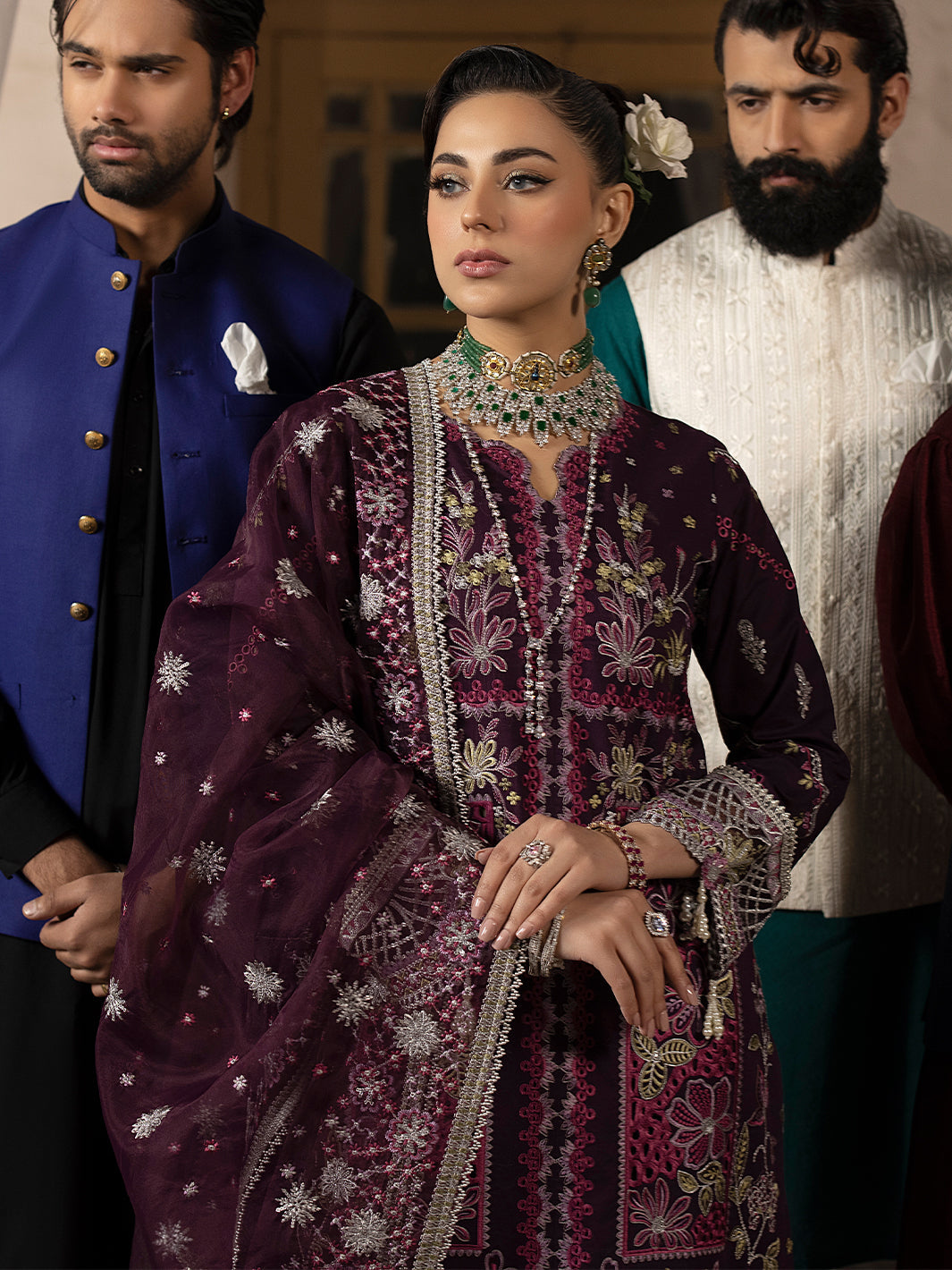 Mahnur | Mahrukh Luxury Lawn 24 | ESME - Riwayat-e-Khas