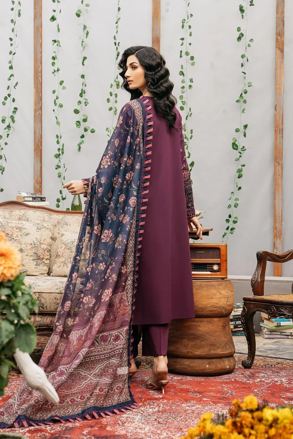 Ethnic | Rozana Collection SS 24 | E0406/203/520 - House Of Anaya