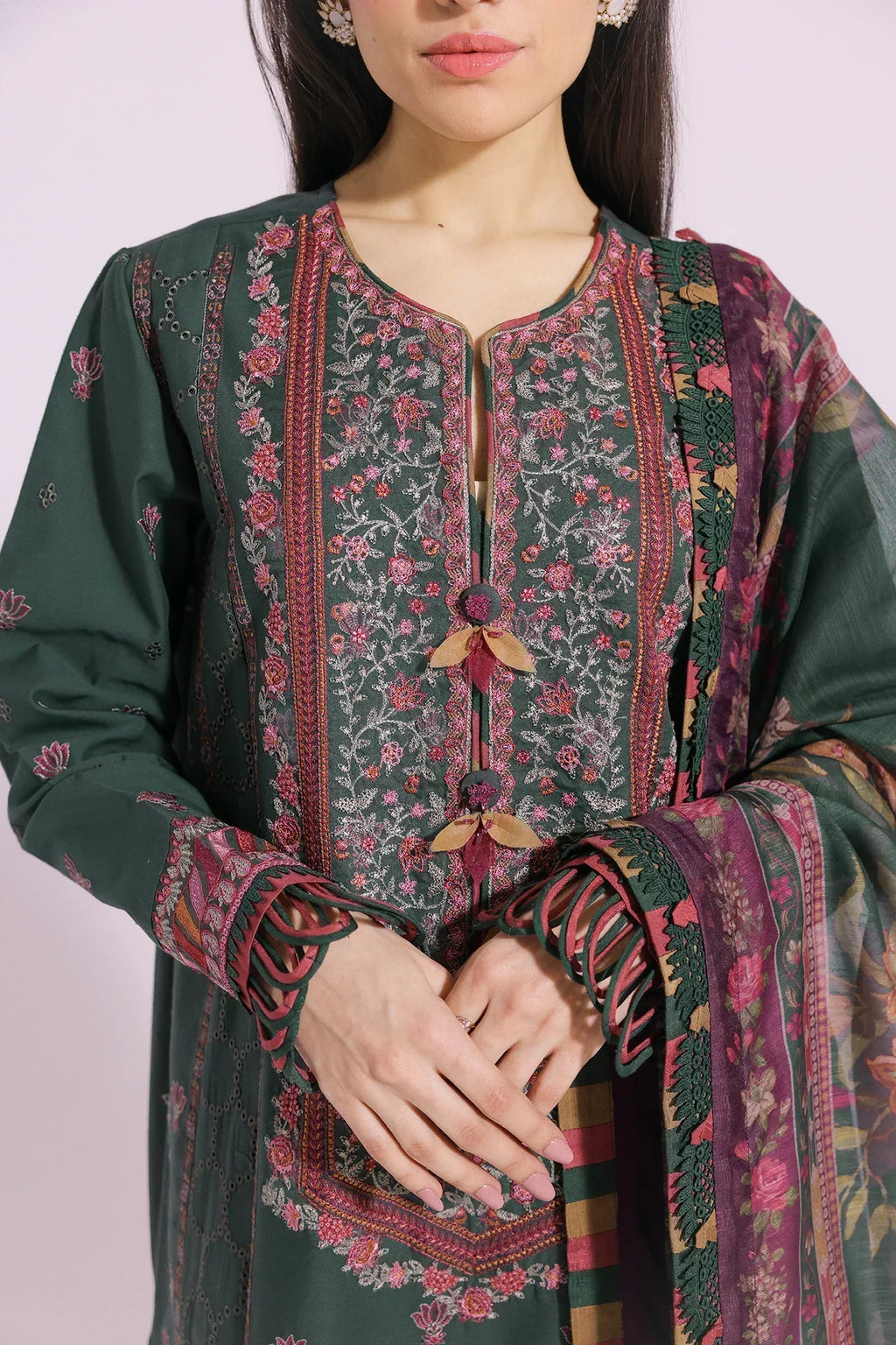 Ethnic | Rozana Collection SS 24 | E0410/203/707 - House Of Anaya