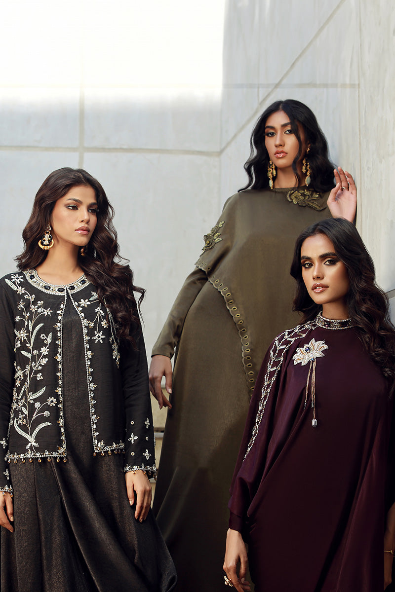Wardha Saleem | Luxury Pret Fusion Wear | SIA (2PC) - Riwayat-e-Khas