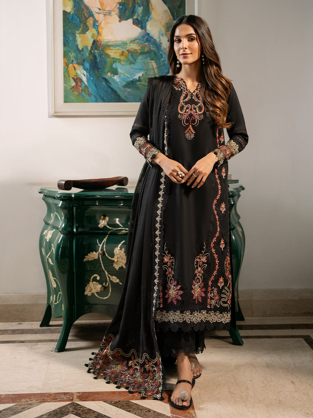 Izel | Mahveen Festive Lawn 25 | FAHIMA