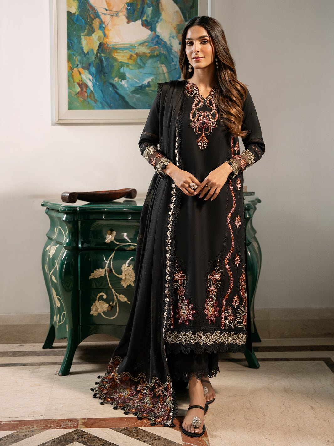 Izel | Mahveen Festive Lawn 25 | FAHIMA
