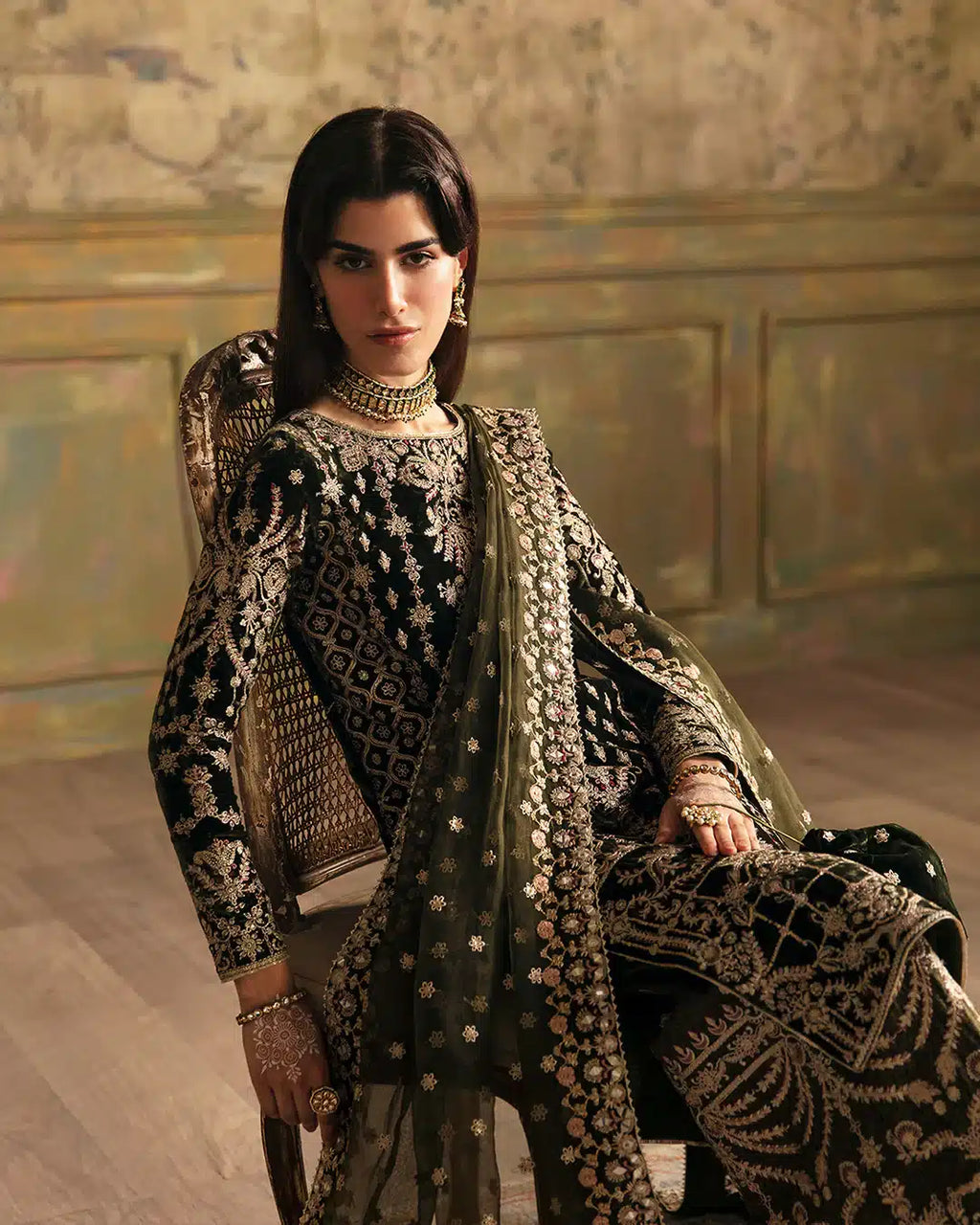 Faiza Saqlain | Manaar Luxe Formals 23 | Adara - House Of Anaya