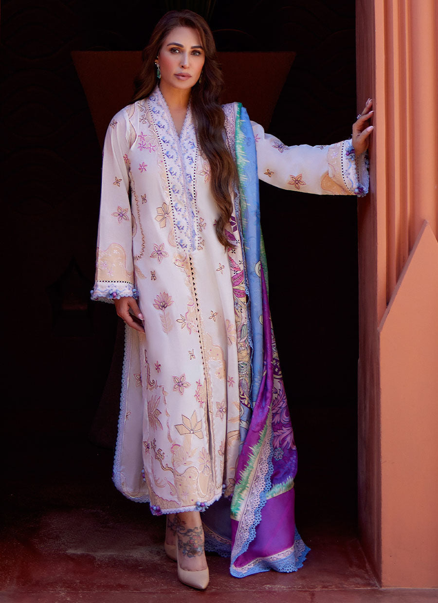 Farah Talib Aziz | Suay Lawn 24 | MIWA IVORY - House Of Anaya
