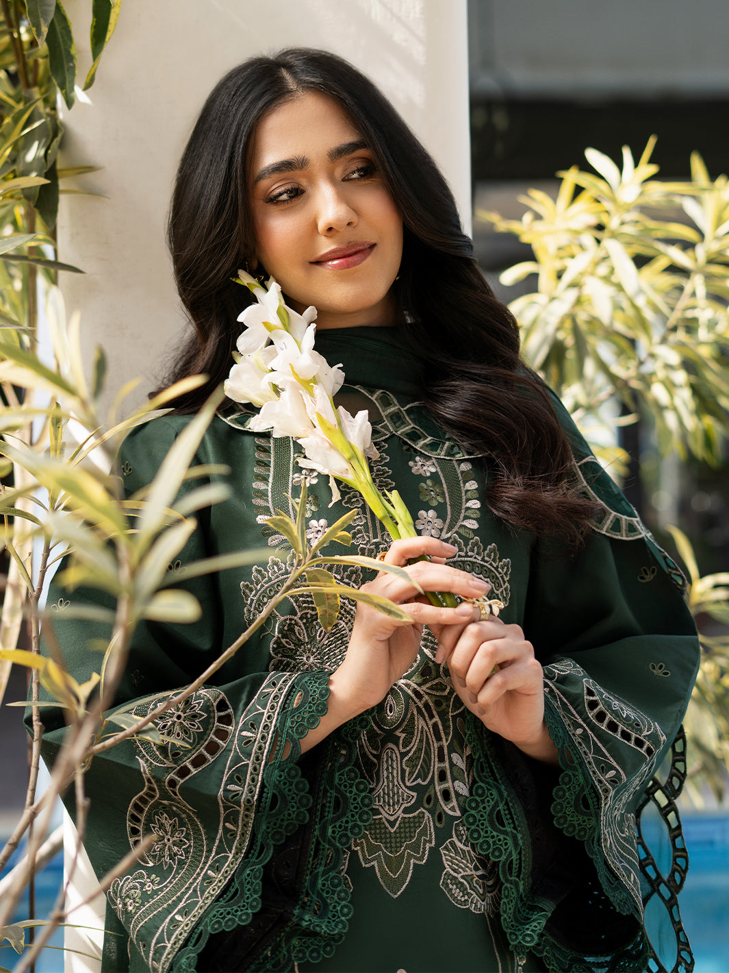 Izel | Mahveen Festive Lawn 25 | FATIN