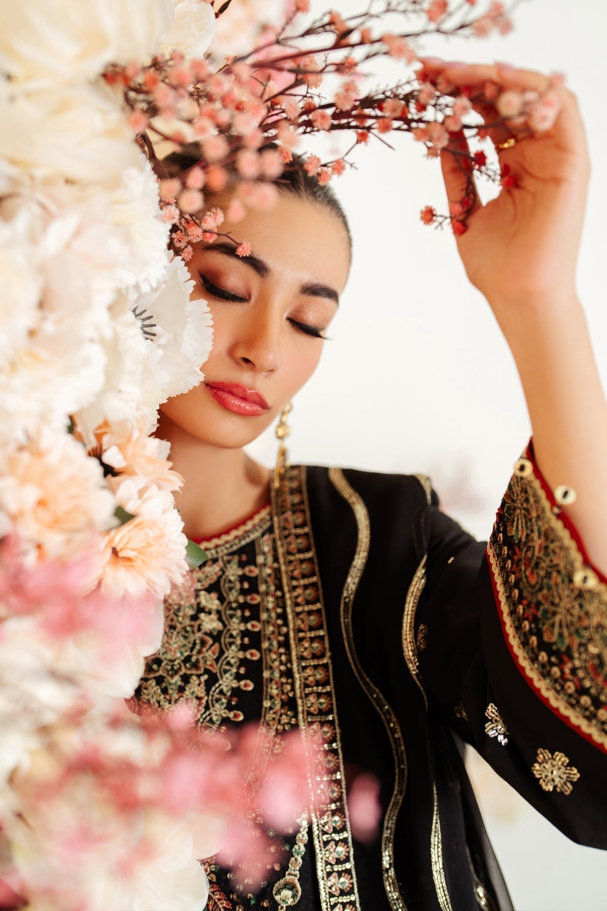Alizeh | Luxury Raw Silk | AF-RS-07-GALE - House Of Anaya