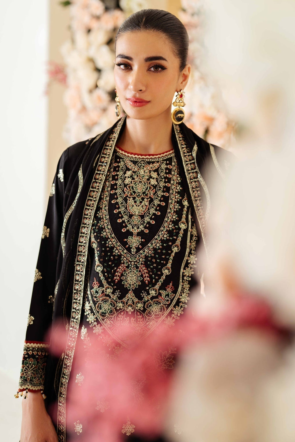 Alizeh | Luxury Raw Silk | AF-RS-07-GALE - House Of Anaya